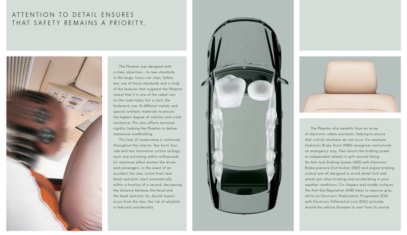 Volkswagen’s 2005 Phaeton brochure
